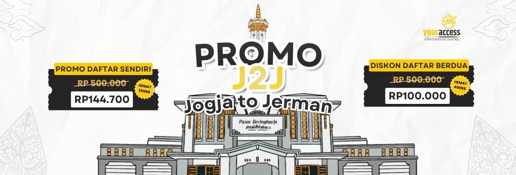 Promo Spesial J2J, Jogja to Jerman